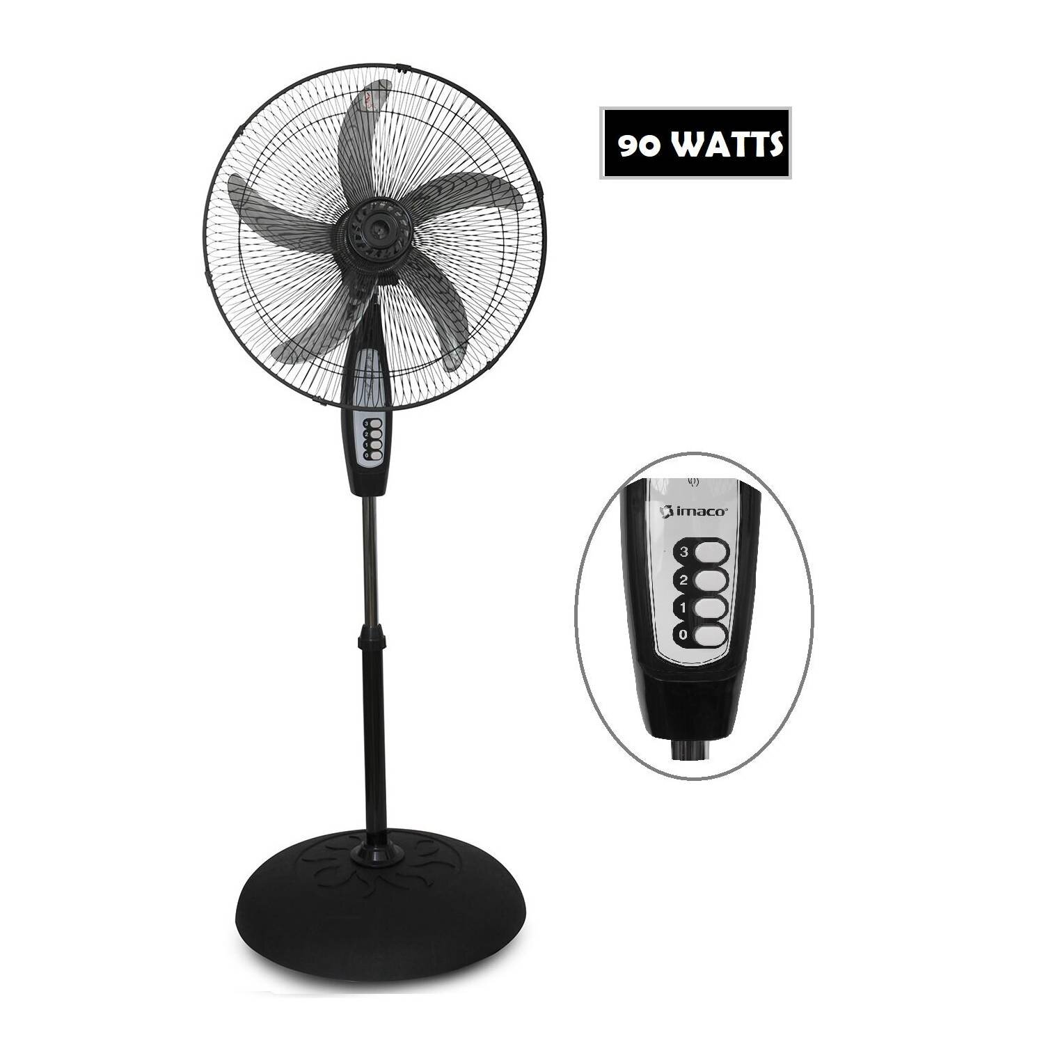 Ventilador Pedestal 20" FS9320 93 watts