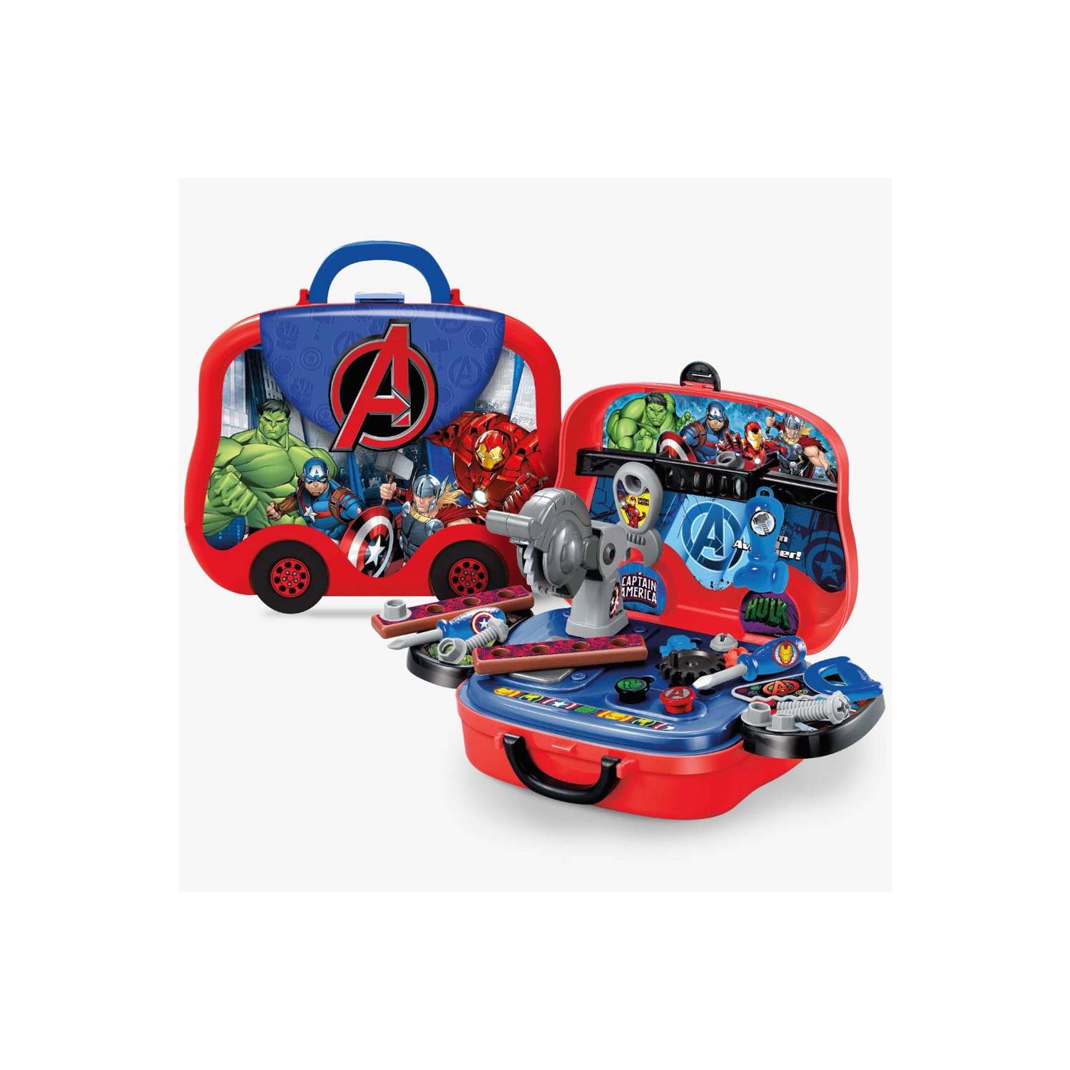 Set De Herramientas Y Lonchera 2 En 1 Avengers