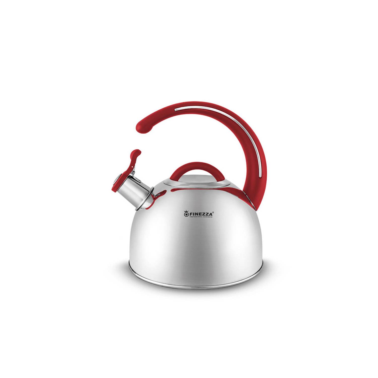 Tetera de Acero 3.0 Litros FF-T0048 Rojo