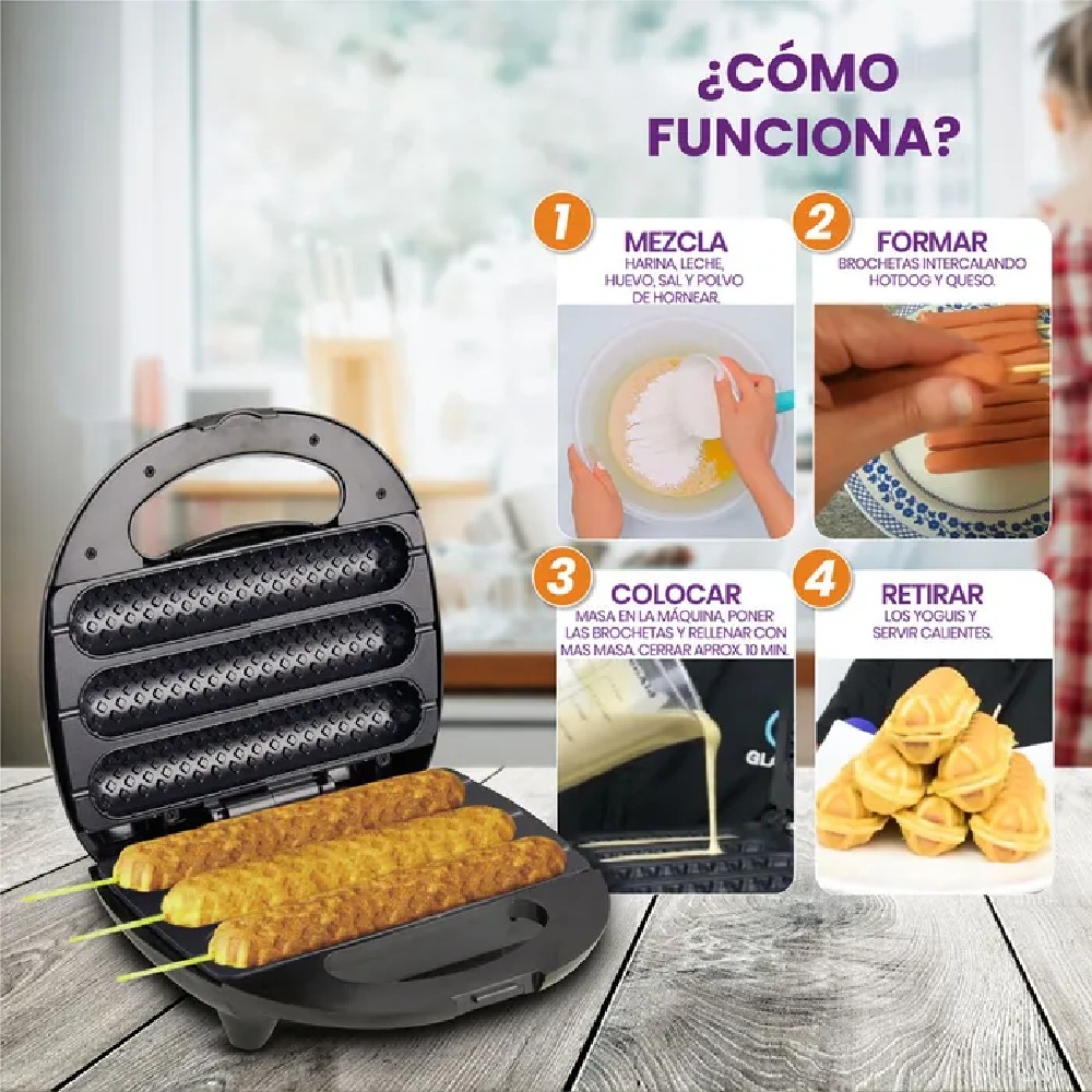 Máquina para Hacer Yoguis BYOM079 Blanik