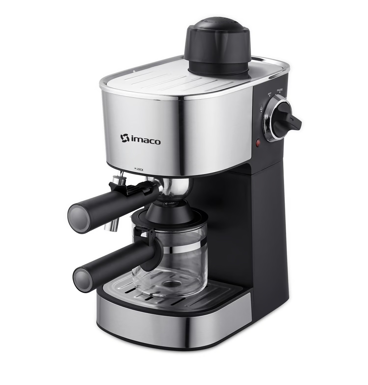 Cafetera Espresso – 4 Tazas 3.5 BAR Imaco IECM3503