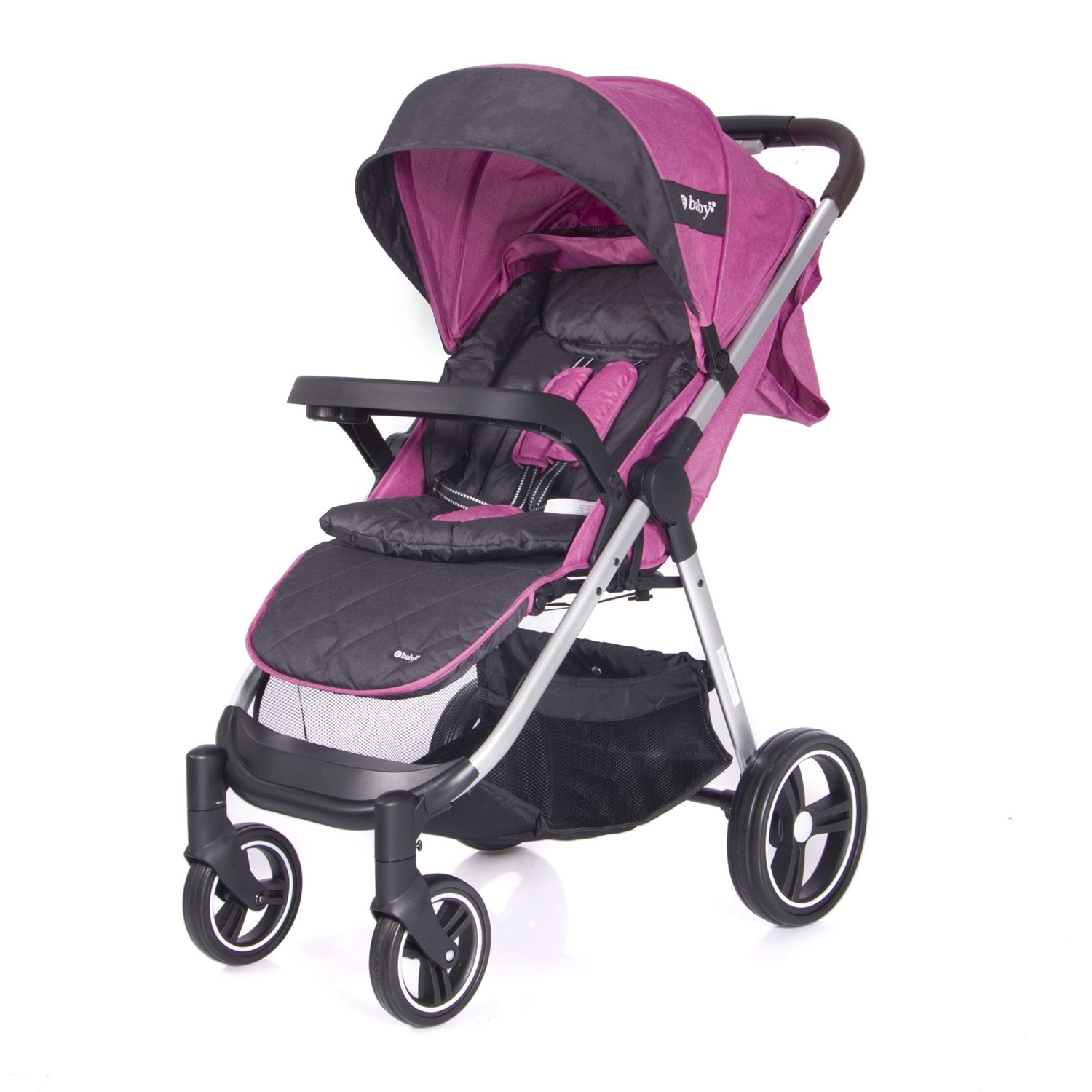 Coche de paseo Atton Deluxe EBABY   EB134 Rosado