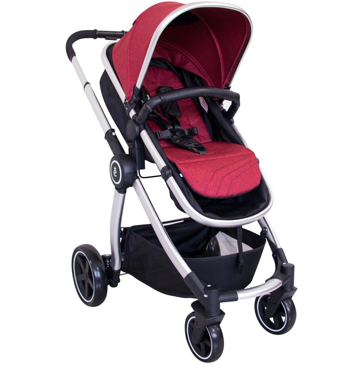 Coche Moises Evezo  Marcel Deluxe – EV159 Rojo