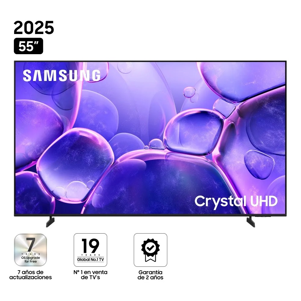 Televisor de 55 Smart Tv Samsung 55U8000F 4K UHD 2025