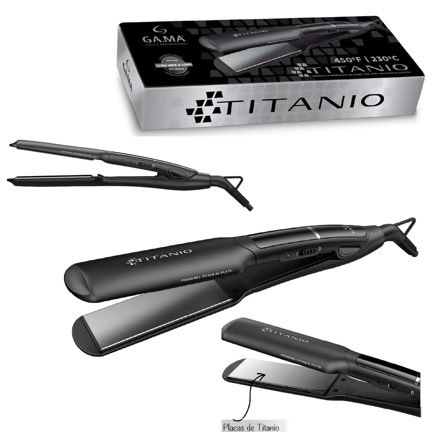 Alisadora X-wide Titanio BECHS0000002724