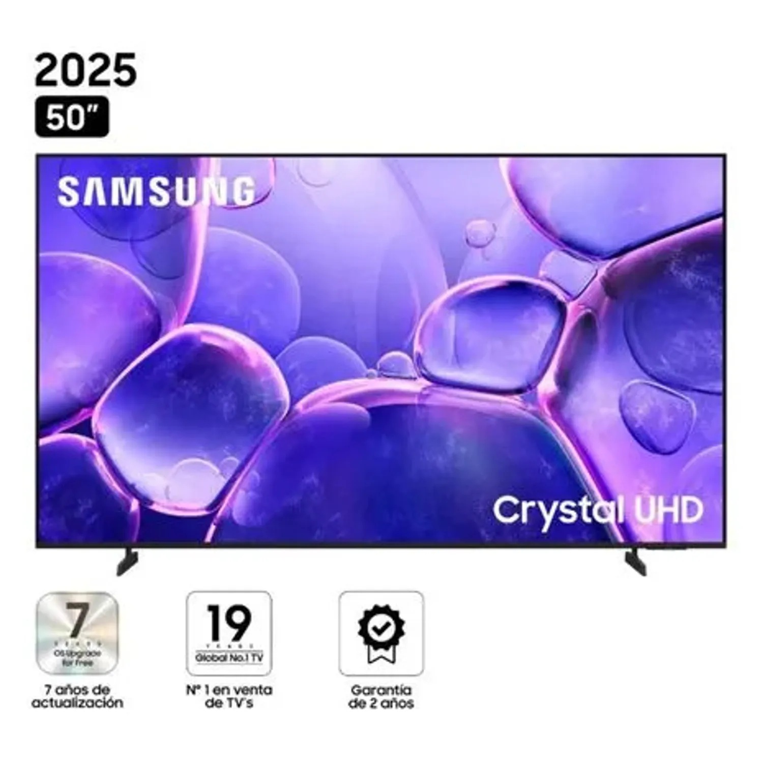 Televisor de 50 Smart Tv Samsung 50U8000F 4K UHD 2025