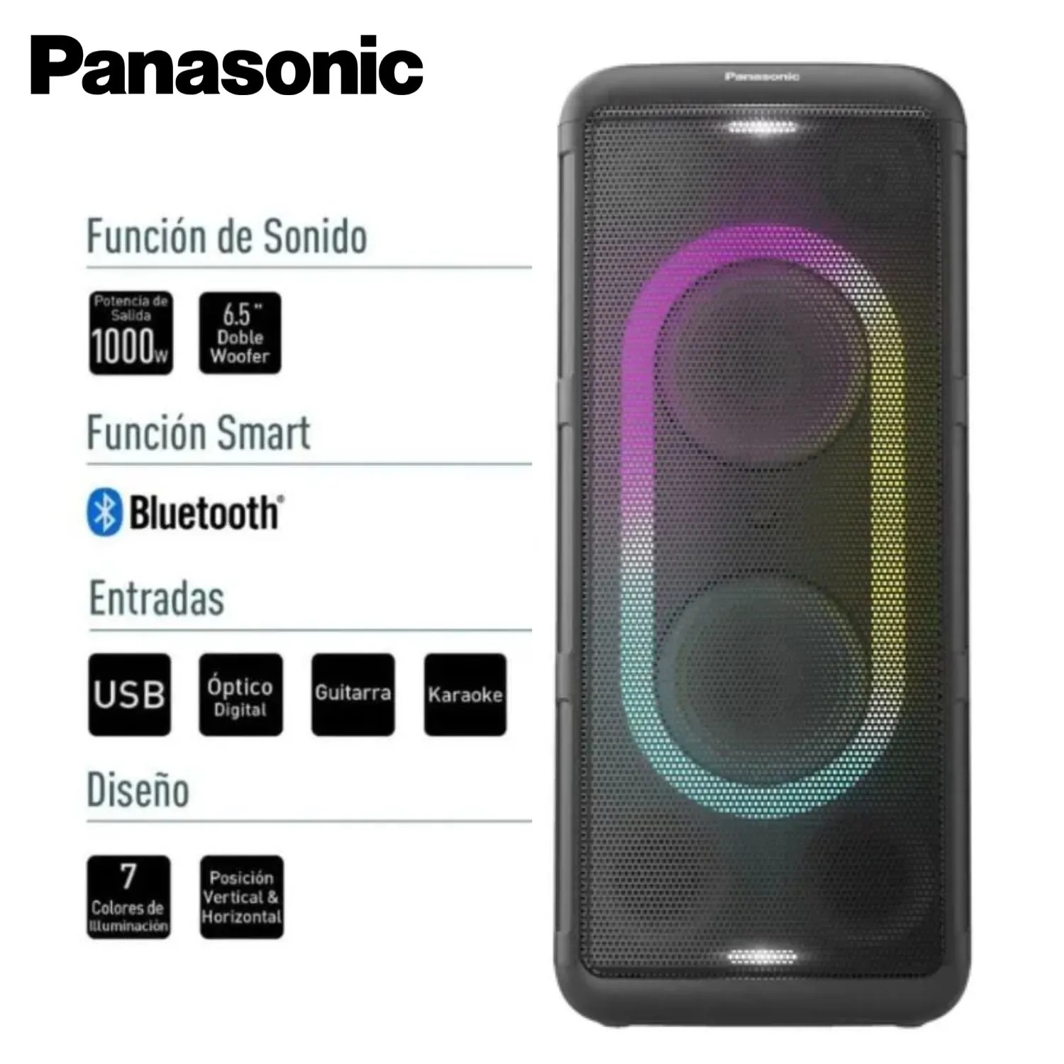 Equipo de Sonido Panasonic  SC-TMAX45PUK 1000W