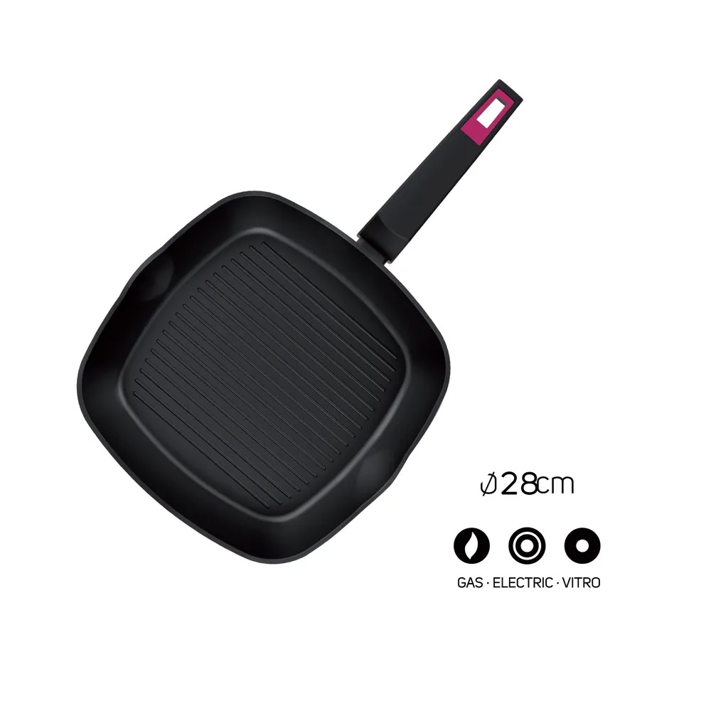 Grill de Aluminio Forjado 28 cm Best Moments PE9110100A