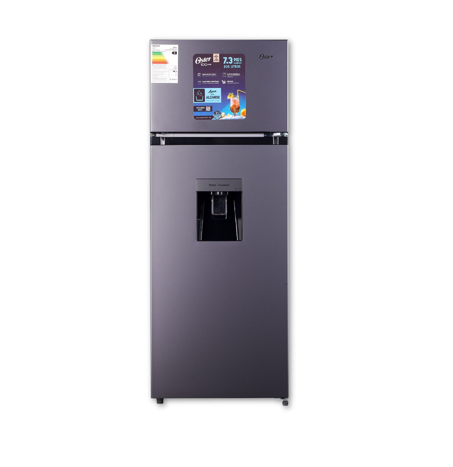 Refrigeradora Oster 206L  OS PDFKE211TSD