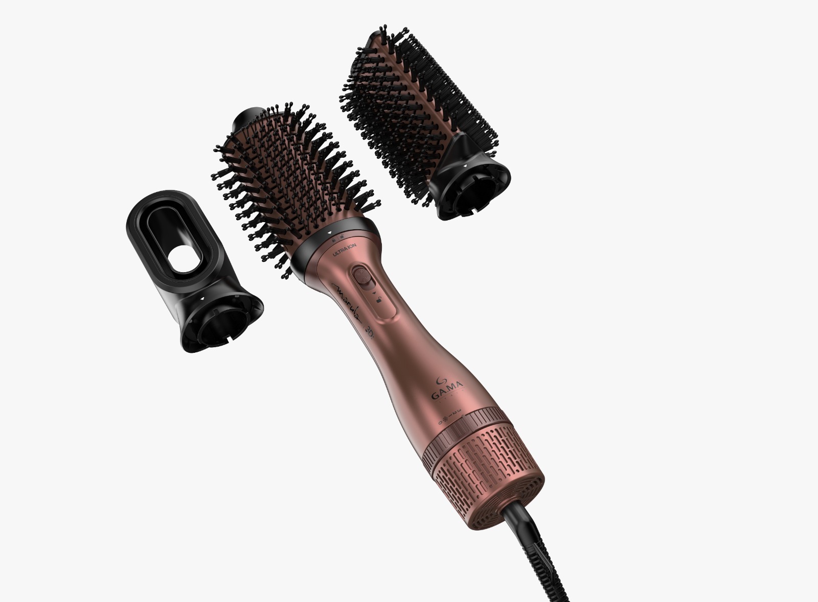 Cepillo Secador Modelador GA.MA Styler Marula 3 en 1