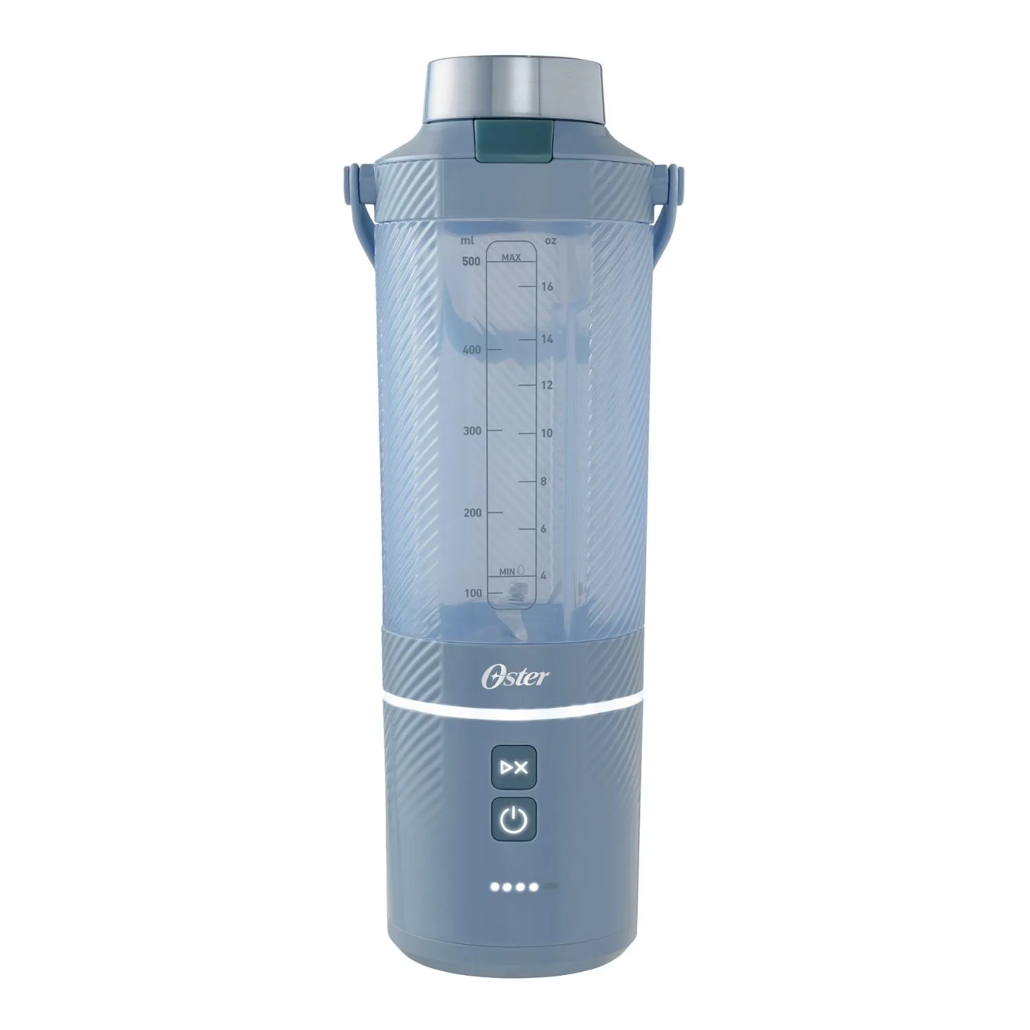 Licuadora Portátil Oster GoMAX, 590 ml , para Smoothies, Azul, BLSTGFP-MH20