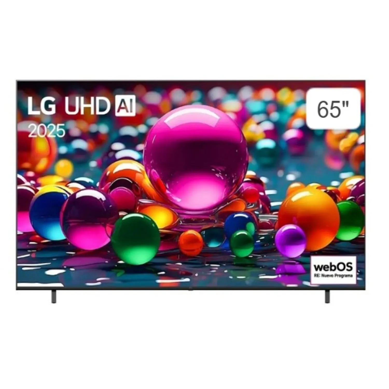 Televisor LG 65 Smart UHD 4K 65UA8000PSB AI ThinQ - Negro