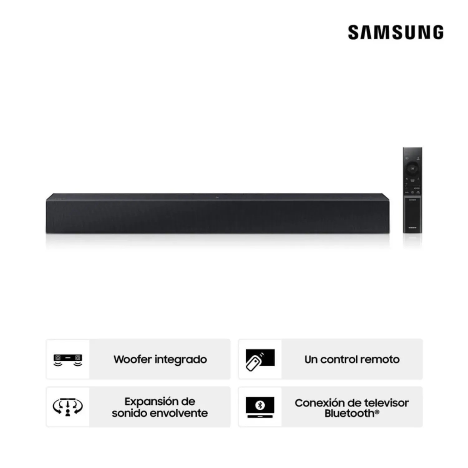 Soundbar Samsung 2.0 CH HW-B400F 40 Watts (2025)